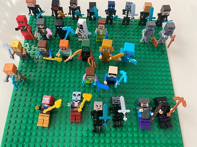 Beden Renk Lego minecraft minifigür