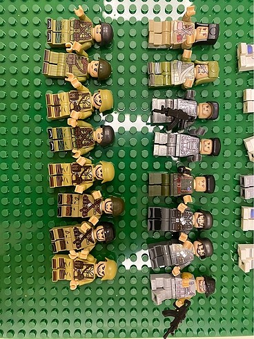  Beden Lego asker polis swat minifigür