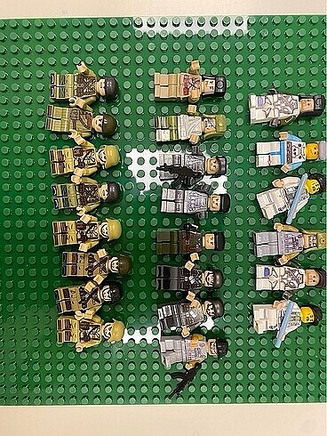 Lego asker polis swat minifigür
