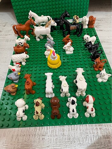 Lego Duplo uyumlu çiftlik hayvanları