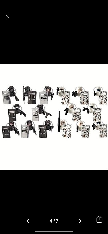 Lego asker swat polis