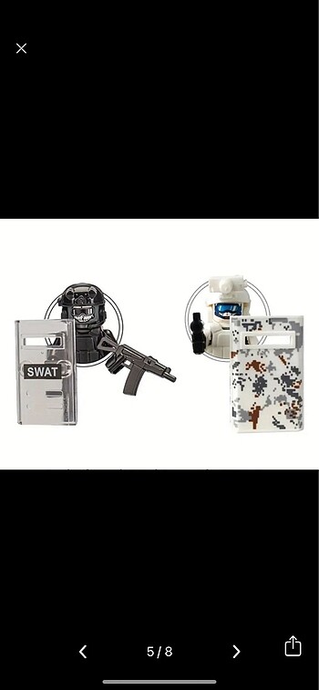 Lego asker swat polis