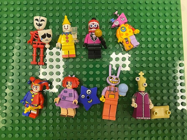 lego digital circus minifigürleri