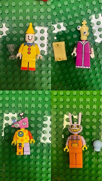 Beden lego digital circus minifigürleri