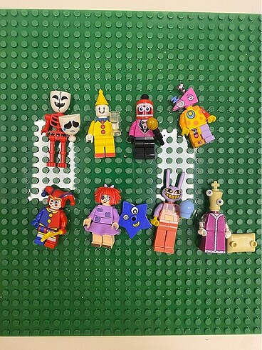 lego digital circus minifigürleri