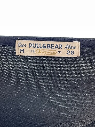 m Beden siyah Renk Pull and Bear Kısa Elbise %70 İndirimli.