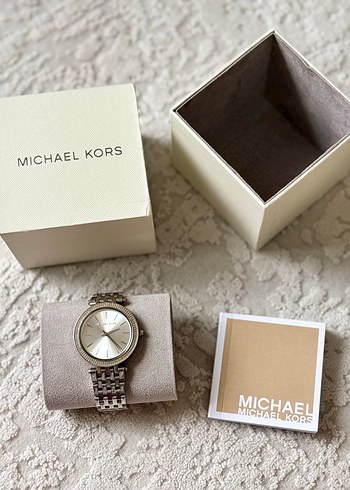Michael Kors Sikligi Gumus Metal Bilezikli Saat