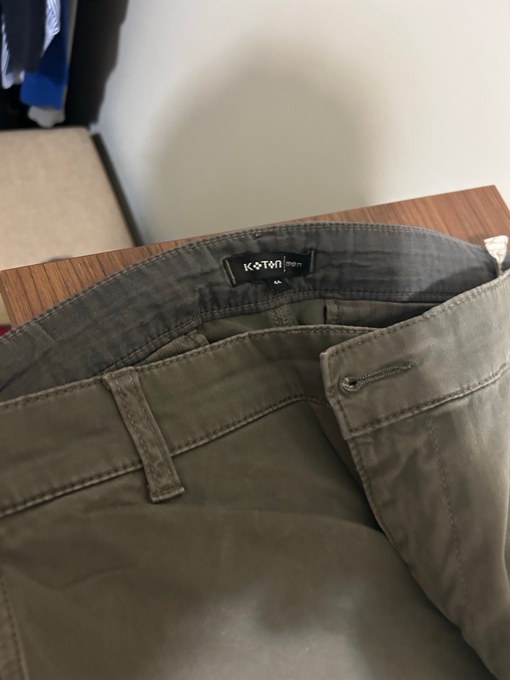 Haki Erkek Pantolon - Görsel 5