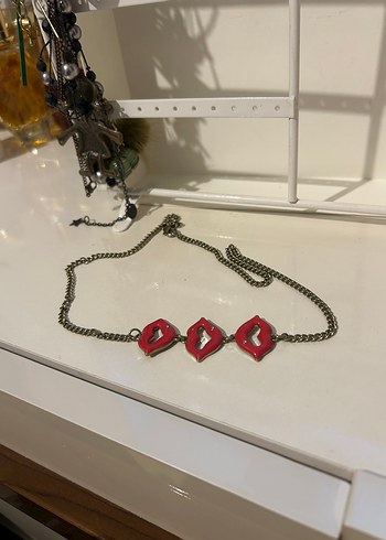 Zincir Detaylı Bohem Mini Kadın Kolye - Görsel 3