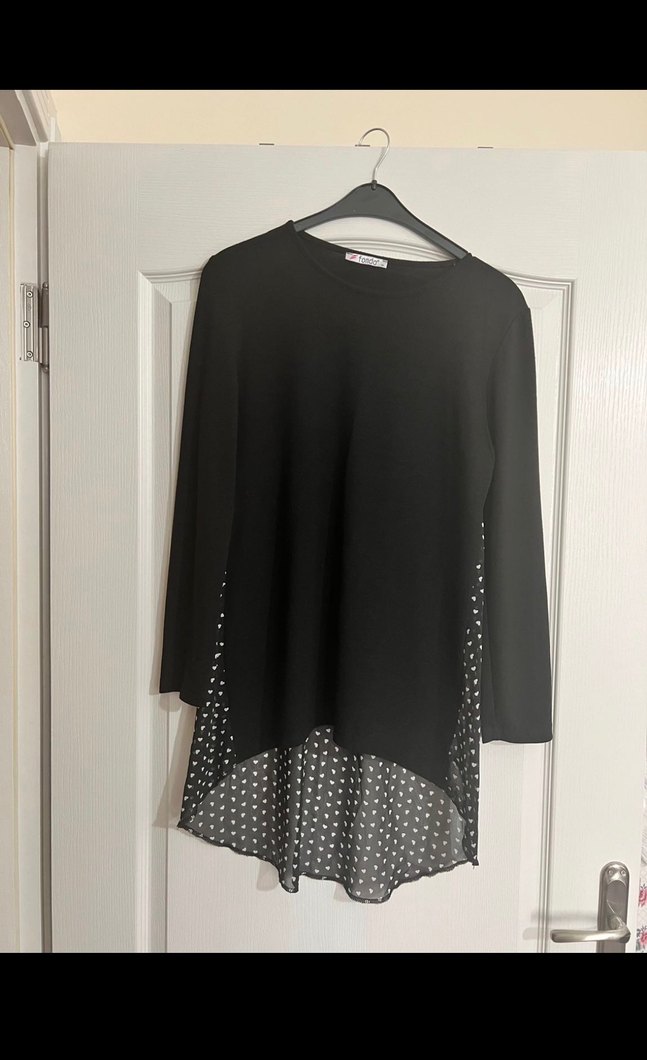 Düğmeli Uzun Kollu tunik - Görsel 3