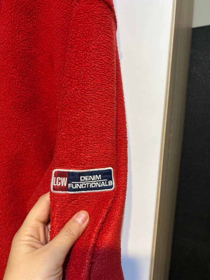 Kırmızı LCW Fermuarlı Sweatshirt - Görsel 3