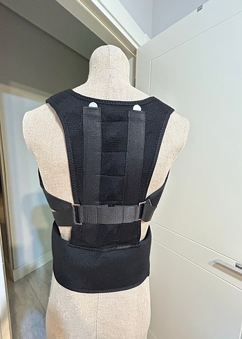 Siyah Fitted dik duruş Korsesi