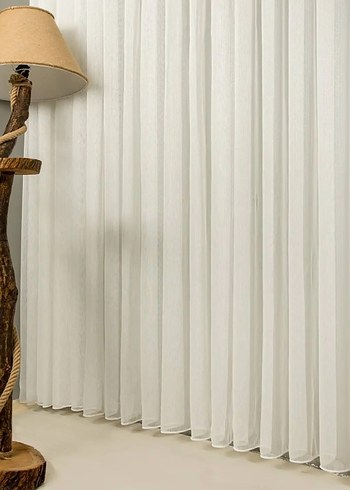 Düz sade tül Perde - Görsel 2