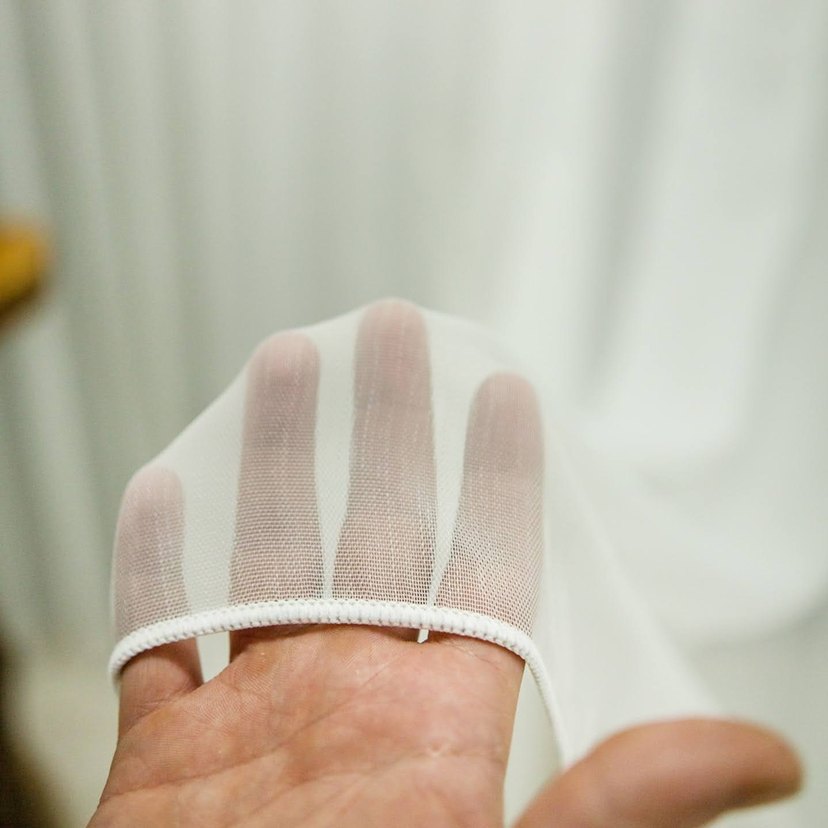 Düz sade tül Perde - Görsel 3