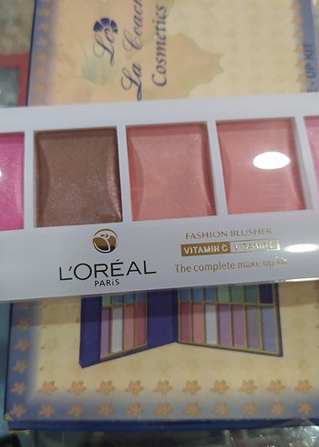 Beden Çok Renkli Göz Farı Paleti