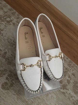 40 Beden beyaz Renk Bambi loafer