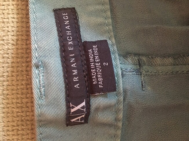 36 Beden turkuaz Renk Armani exchange short