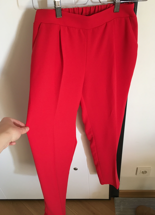 Diğer Kırmızı trendyol Pantolon