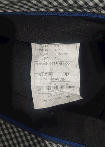 Erkek Kumaş Pantolon - Görsel 7