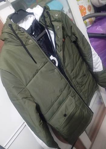 Kamuflaj Desenli Erkek Kısa Mont - Görsel 6