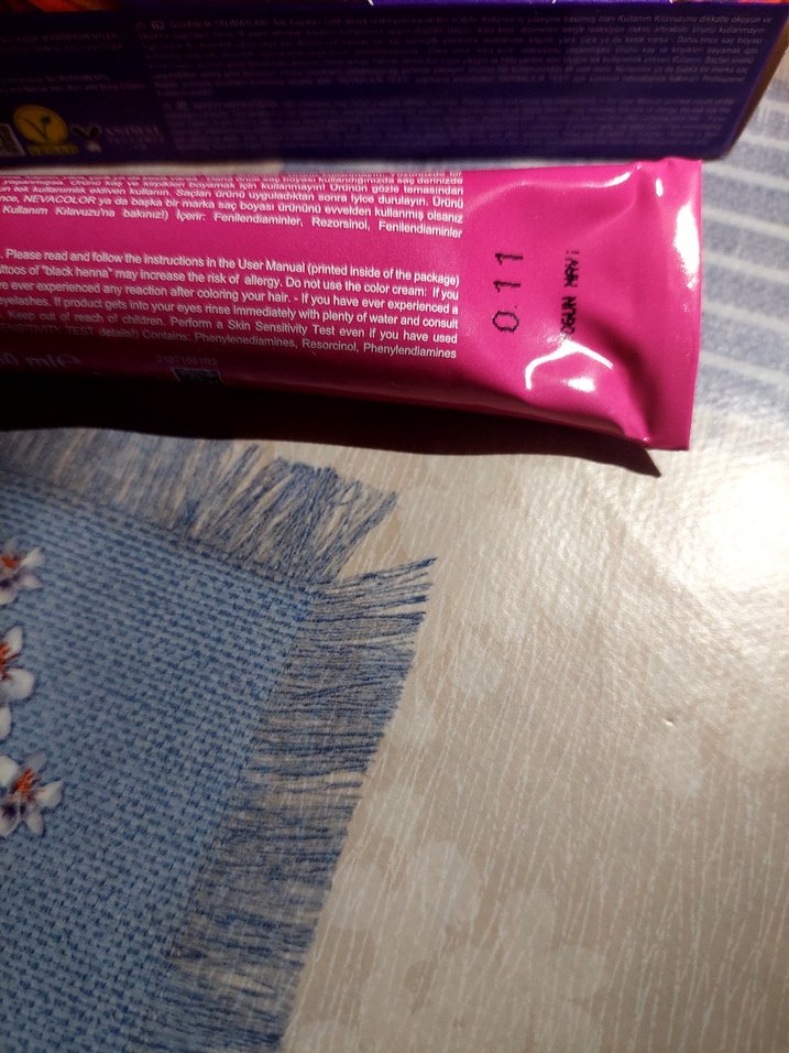 Nevacolor Yoğun Mavi Saç Boyası 0.11 - Görsel 3