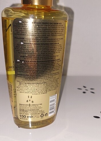 Diğer Bioxcin Keratin Argan Saç Bakım Yağı 30 ml