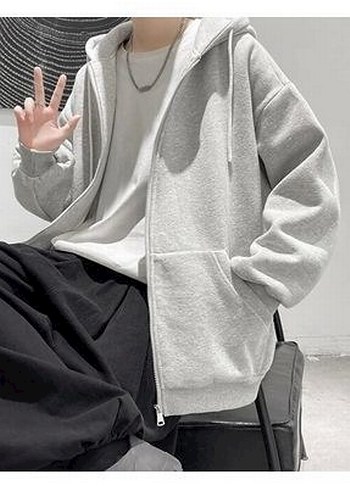 Oversize Hırka Gri