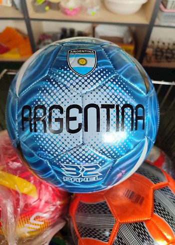 Mavi Baskılı Arjantin Futbol Topu