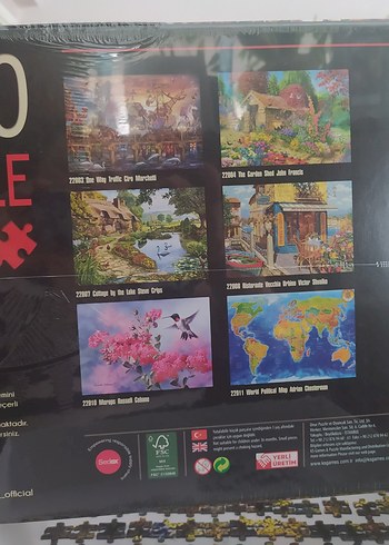 1500 Parçalı Çok Renkli Puzzle - Görsel 2