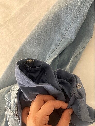 44 Beden mavi Renk Hamile jean pantolon