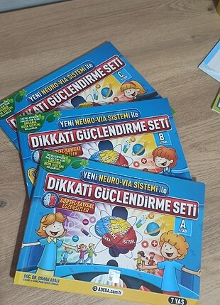 Dikkat güçlendirme seti 7 yas