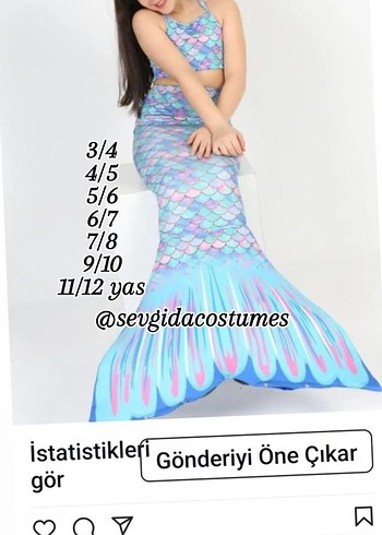 DENIZ KIZI KOSTUMU