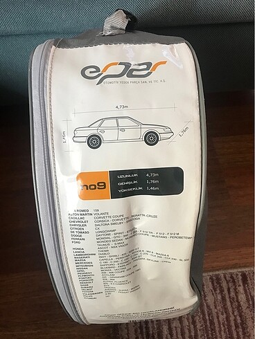 Otomobil örtüsü - Görsel 2