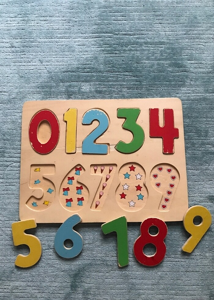 Ahşap rakamlar - Görsel 2