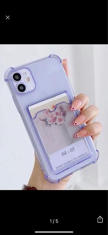 iPhone 11/12 kartlıklı kılıf