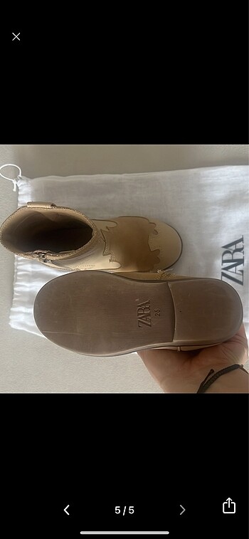 Zara çocuk kovboy çizme