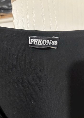 Siyah kısa kol abiye IPEKON50 - Görsel 7