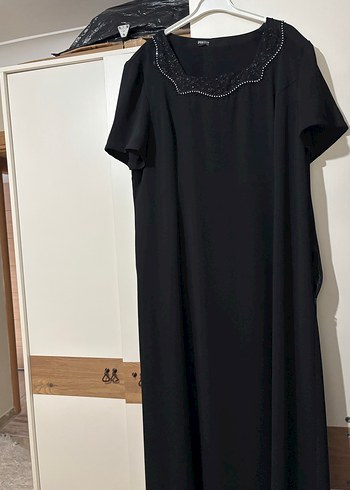 Siyah kısa kol abiye IPEKON50 - Görsel 5