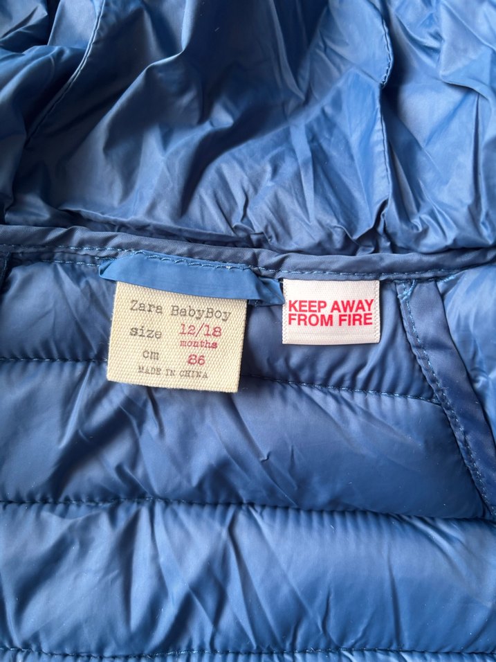 Mavi Zara BabyBoy Erkek Montu - Görsel 2