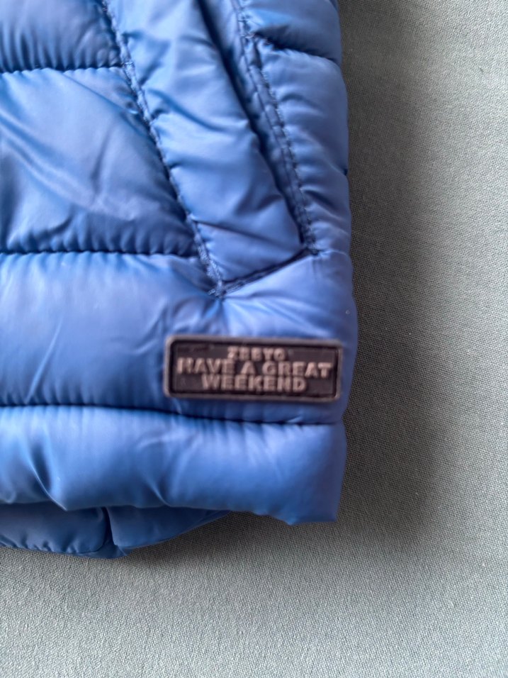 Mavi Zara BabyBoy Erkek Montu - Görsel 5