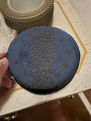 6 kişilik pasta tabağı