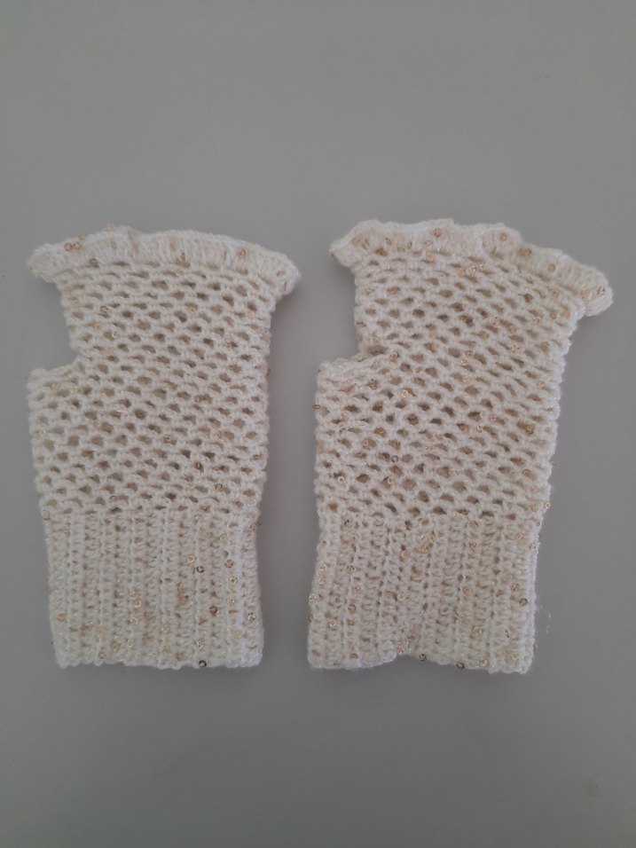 Parmaksız Kadın Eldiven - Görsel 3