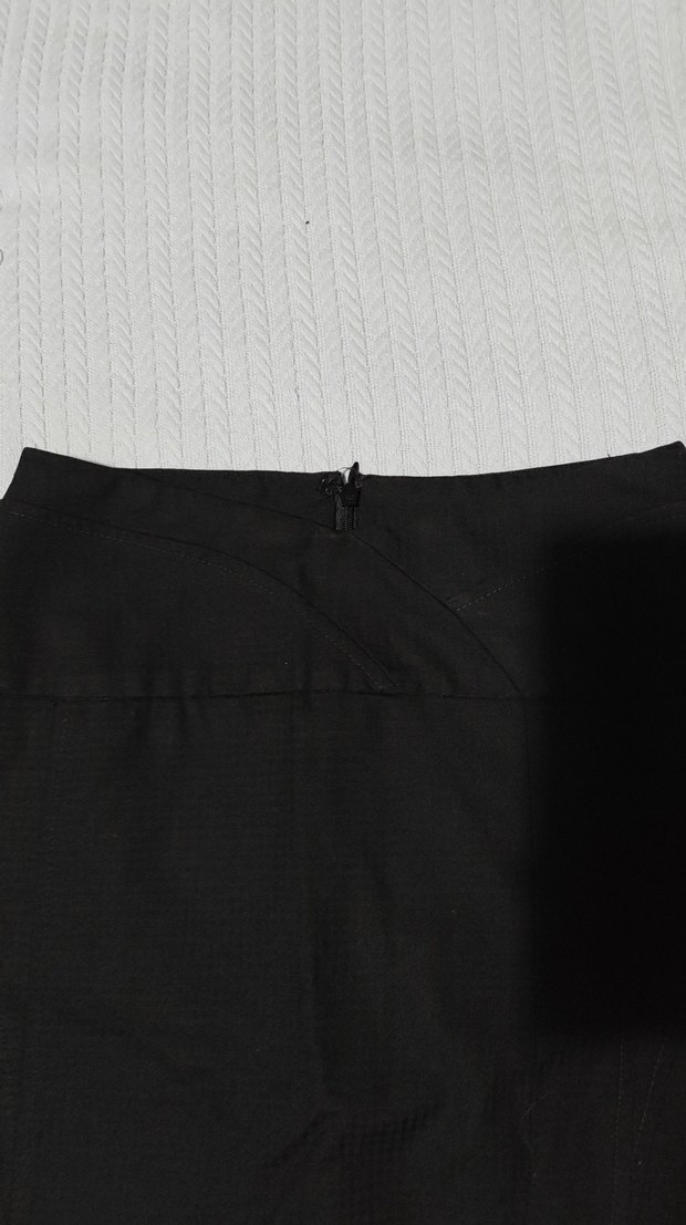 Siyah Midi Kalem Etek - Görsel 2