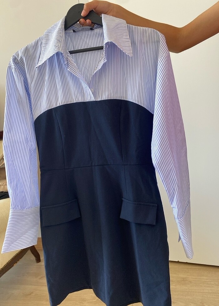 Gömlek elbise - Görsel 3