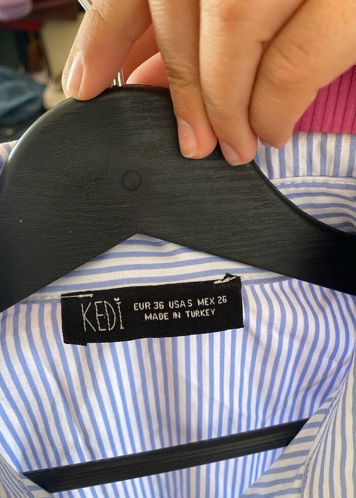 Gömlek elbise - Görsel 4