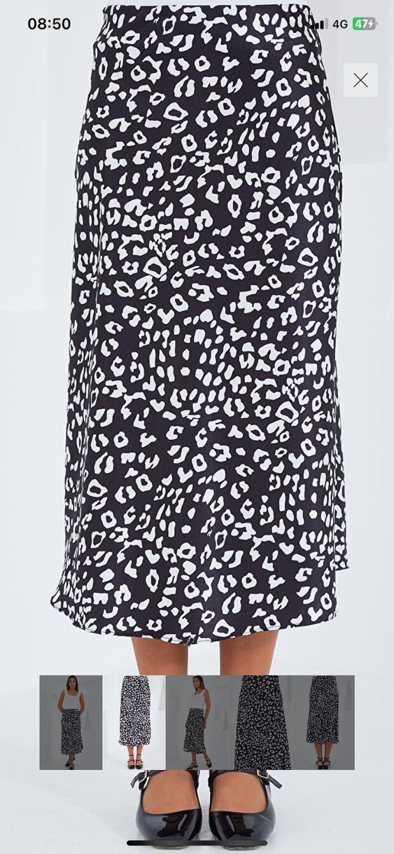 Desenli Çan etek - Görsel 4