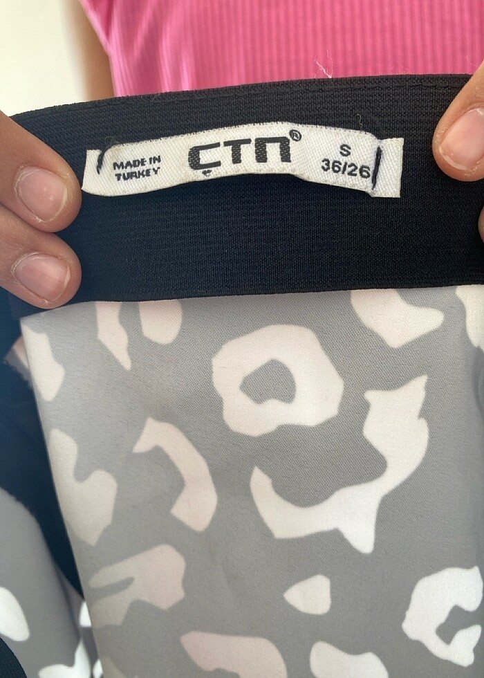 Desenli Çan etek - Görsel 3