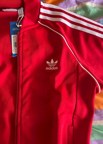 Adidas Kırmızı SST Eşofman Üst Kırmızı - Görsel 4