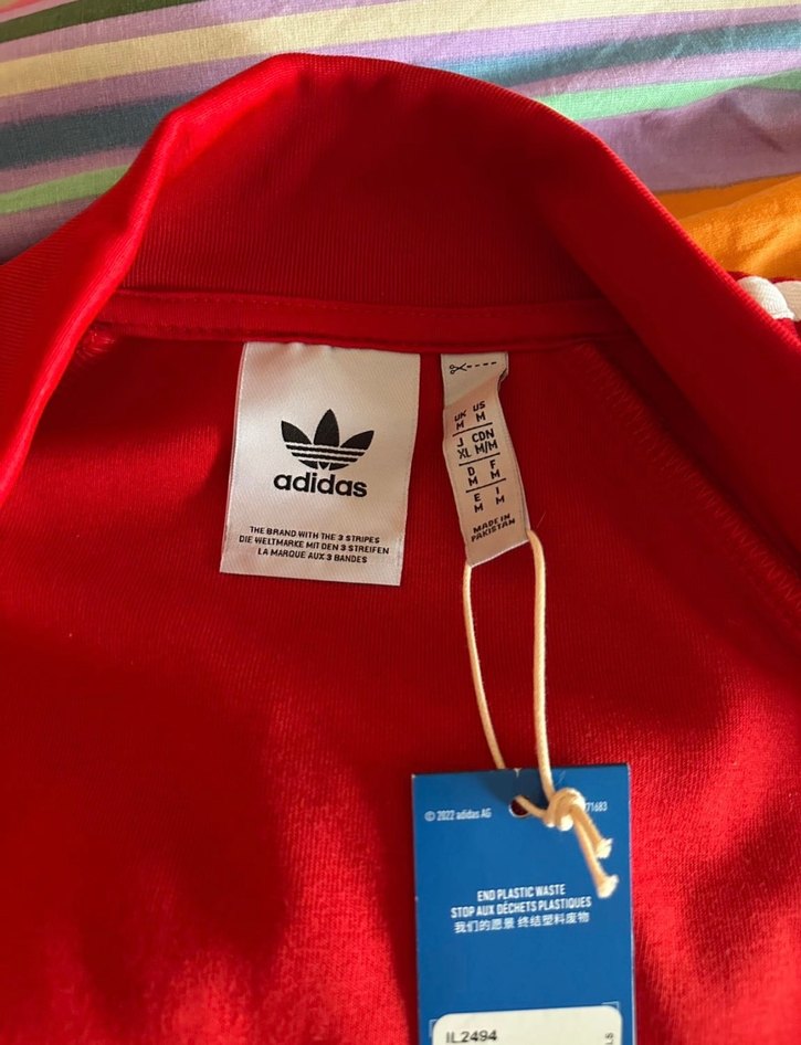 Adidas Kırmızı SST Eşofman Üst Kırmızı - Görsel 5