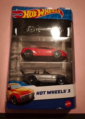 hotwheels 3lü set